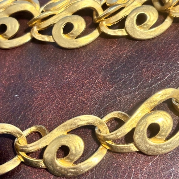 Erwin Pearl NECKLACE BRACELET EARRINGS SET Filigree Mediterranean Runway Jewelry - Picture 7 of 11